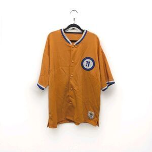 Vintage 90s Y2K NBA Jersey Orange Patch 94 PJ Mark Athletic Basketball Blokecore